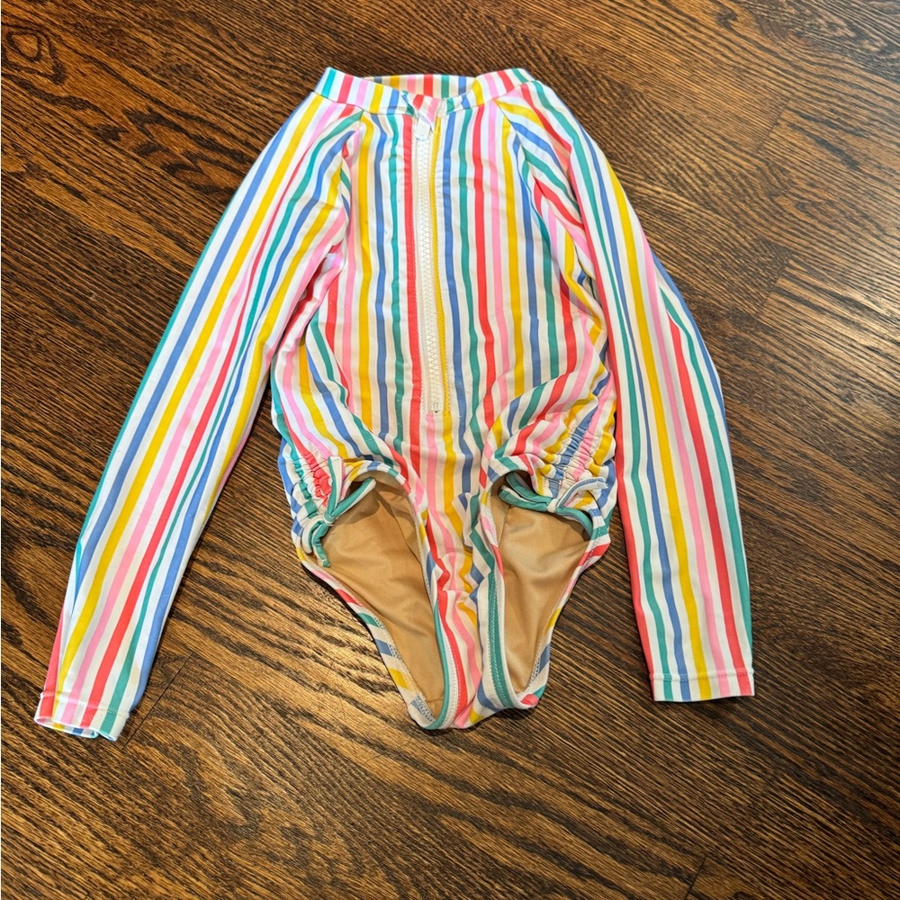 Old navy one piece rash guard, size 3T.